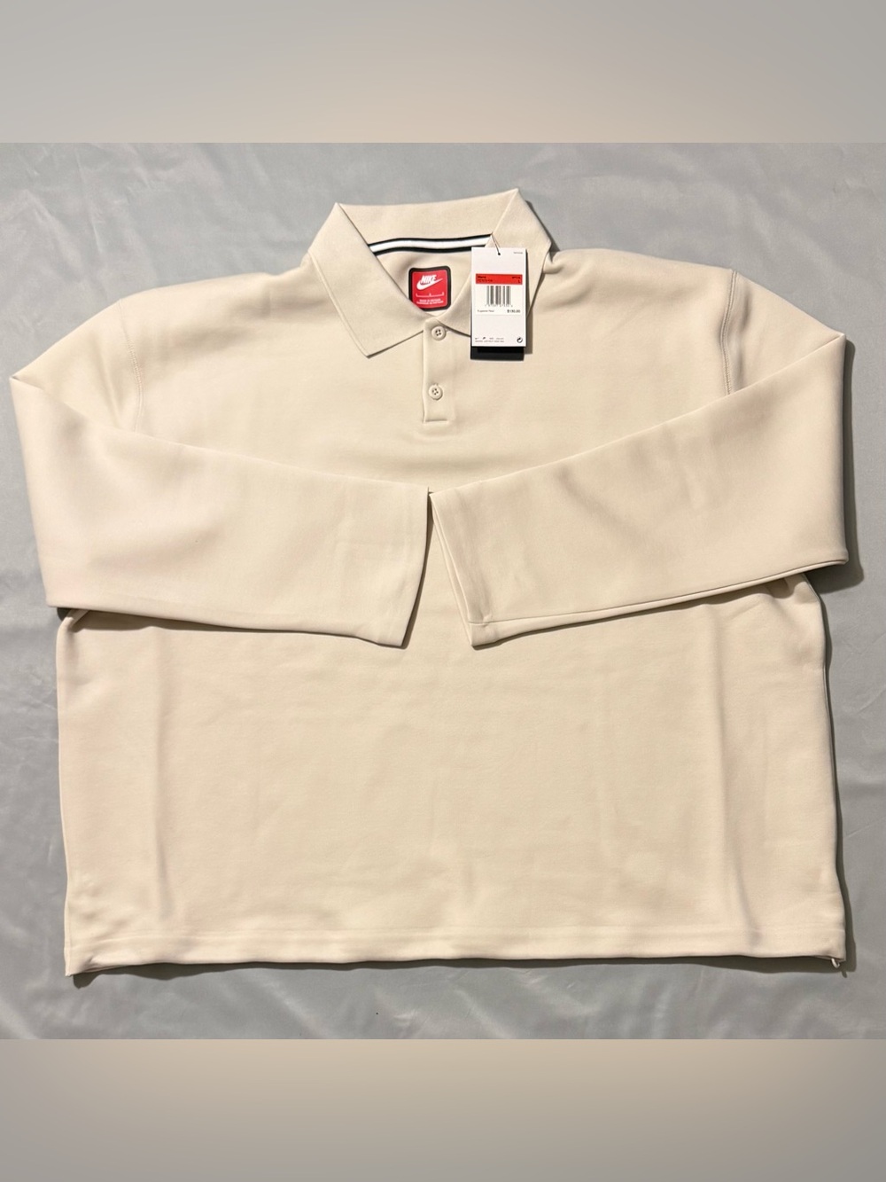 Nike Men's Polo Shirt in Light Beige - Picture 2 of 6